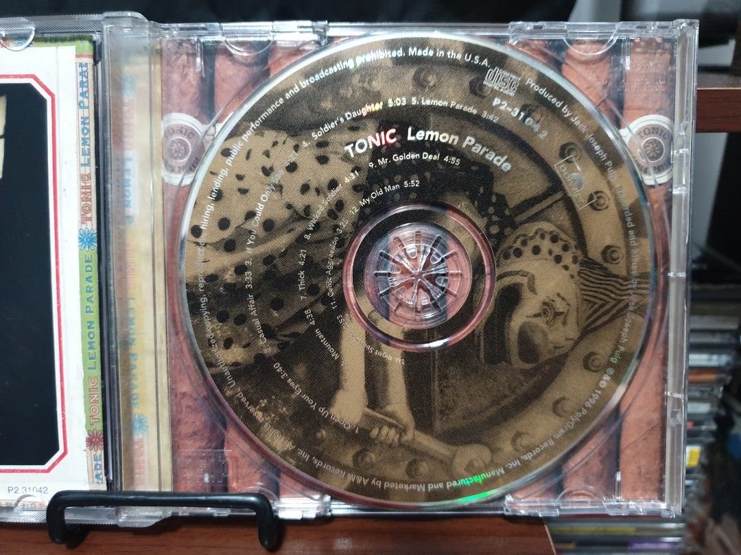 CD TONIC - Lemon Parade US press alternative rock on Carousell