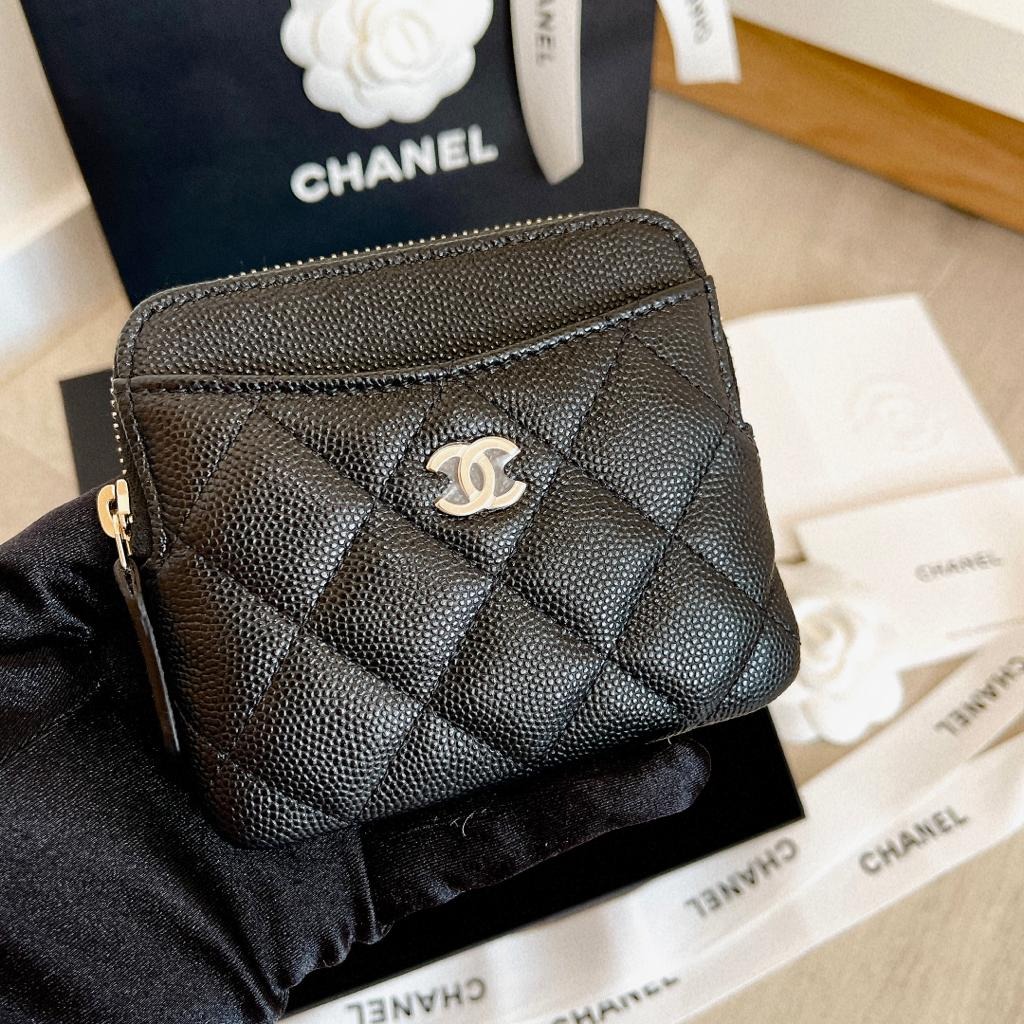 Chanel zip pouch wallet 2025