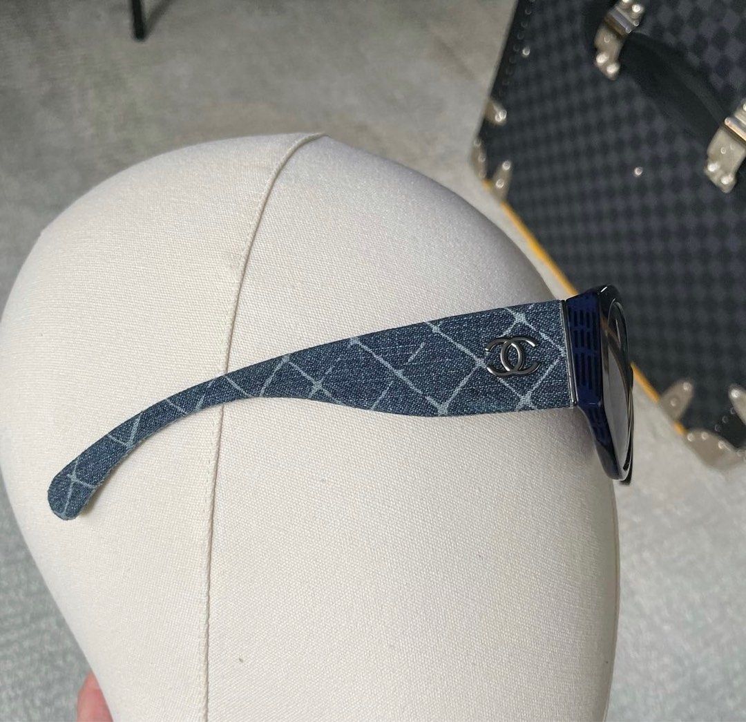 CHANEL Sunglass Denim, Women's Fashion, Watches & Accessories