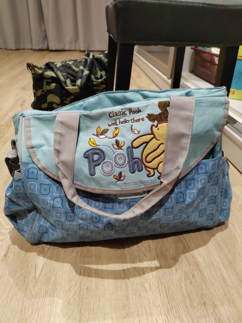 Classic pooh diaper on sale bag