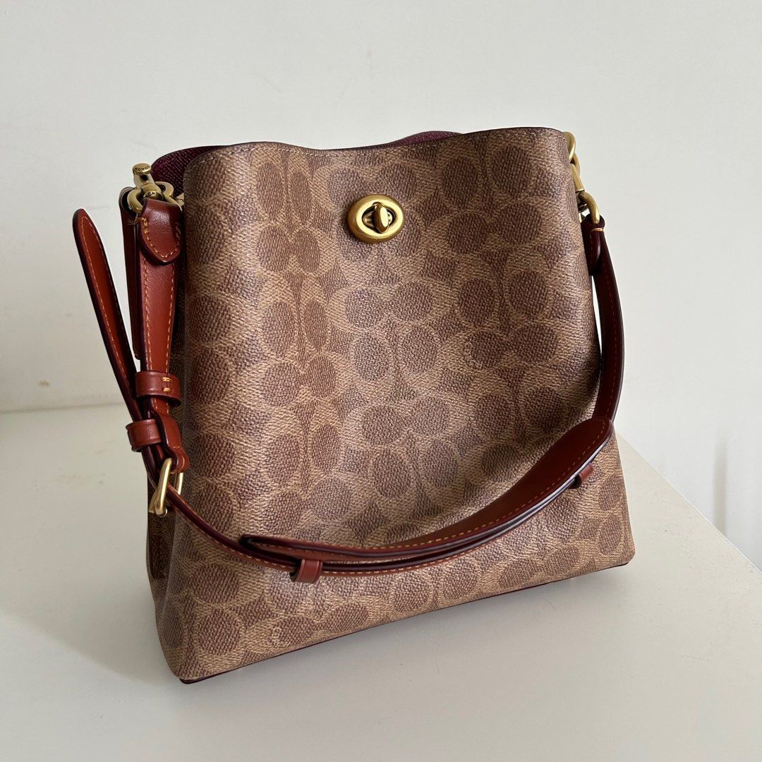 Coach coated canvas store