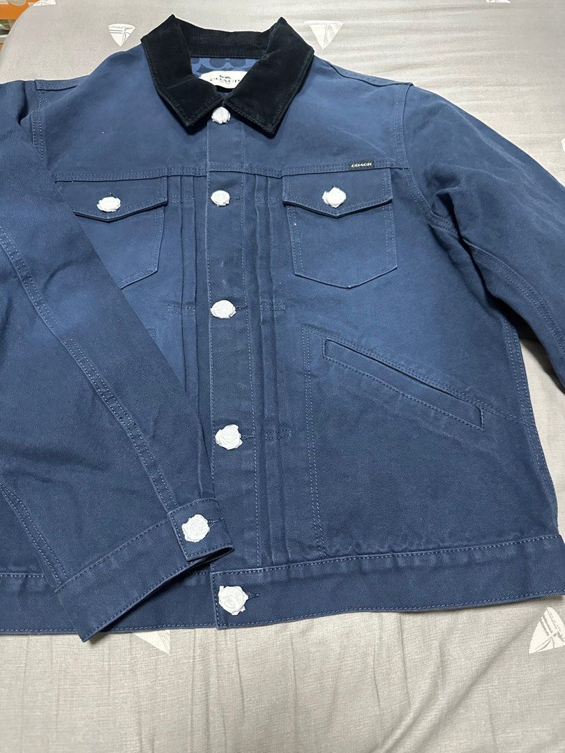 Coach Denim Jacket, Men's Fashion, Coats, Jackets and Outerwear on