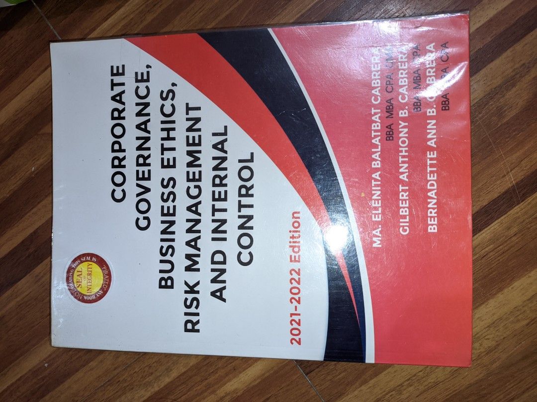 Corporate Governance Business Ethics, Risk Management and Internal ...