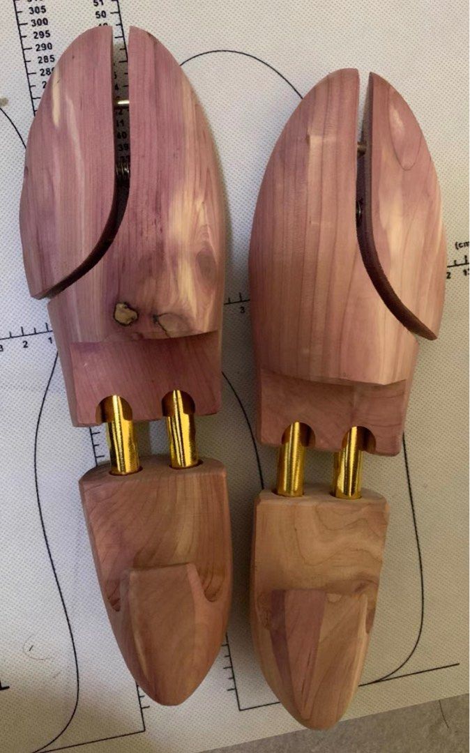 Cedar shoe clearance inserts