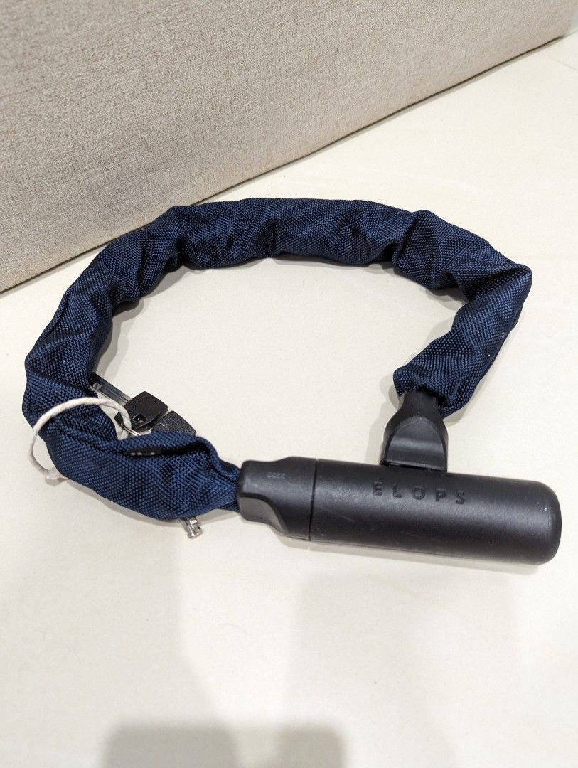 Decathlon Bike Lock Elops 500 Chain, Sports Equipment, Bicycles & Parts