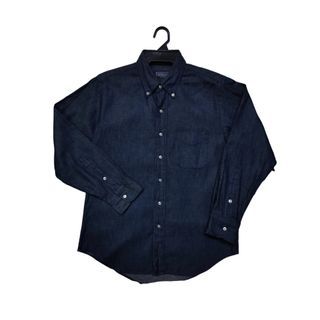 Denime Japan Denim Shirt Vintage Vtg Blue Jeans Long Sleeve Orizzonti
