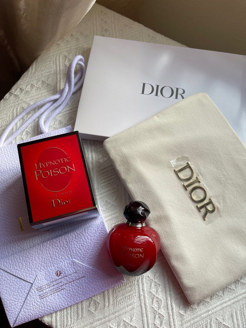 Amazoncom  Christian Dior Hypnotic Poison Eau De Toilette Spray for  Women 1 Ounce  Dior Fragrance For Women  Beauty  Personal Care