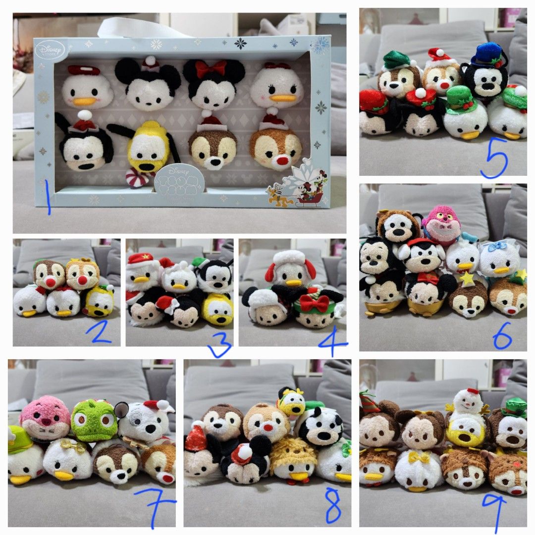 Disney Tsum Tsum Plush Christmas Advent Calendar Series