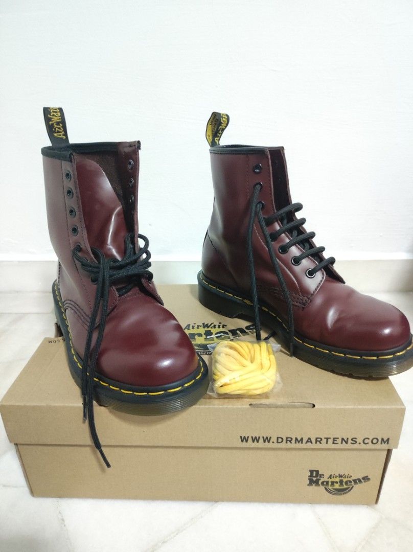 Cherry red dr martens size 5 cheap