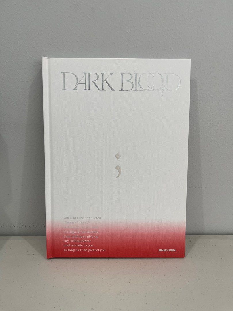 Enhypen Dark Blood Standard ver album, Hobbies & Toys, Music & Media
