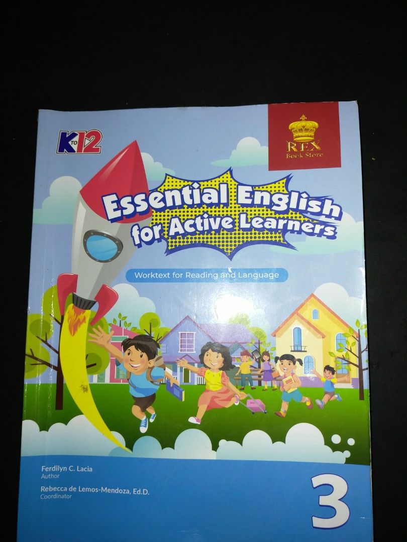 Essential english for grade 3 english book hobbies toys books