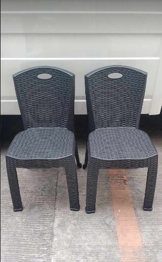 EVERGOOD RATTAN MONOBLOCK CHAIRS, Furniture & Home Living, Furniture ...
