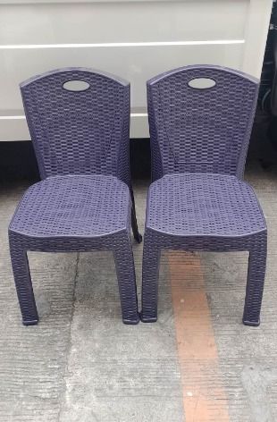 EVERGOOD RATTAN MONOBLOCK CHAIRS, Furniture & Home Living, Furniture ...