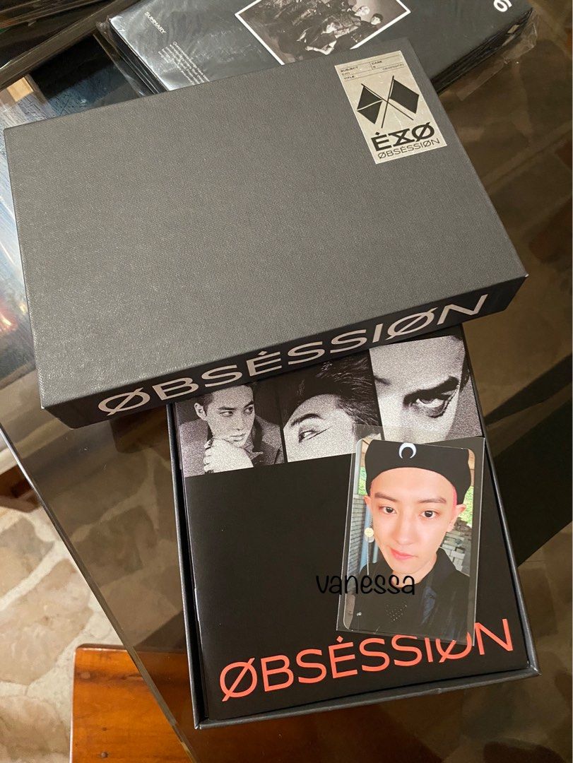 EXO OBSESSION ALBUM (x-exo ver), Hobbies & Toys, Memorabilia