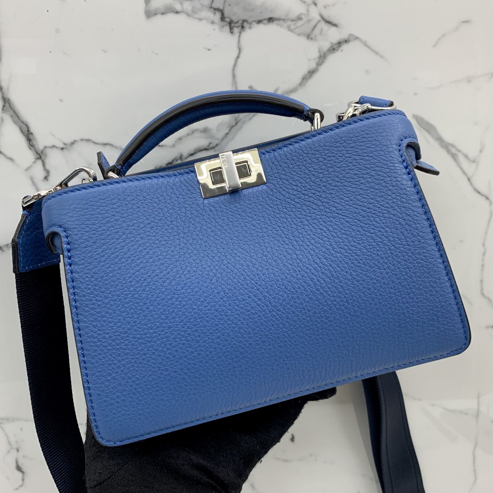 Fendi blue bag best sale