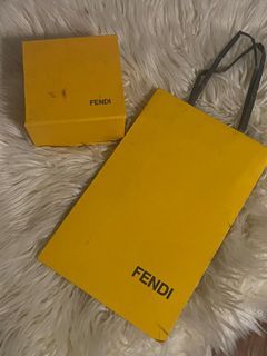 Fendi SLG box and paper bag