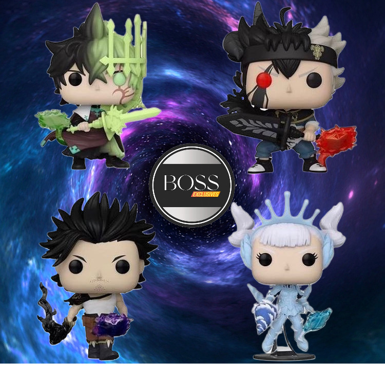 Funko Pop! Black Clover (Asta / Yuno / Noelle / Yami) Exclusives, Hobbies &  Toys, Toys & Games on Carousell