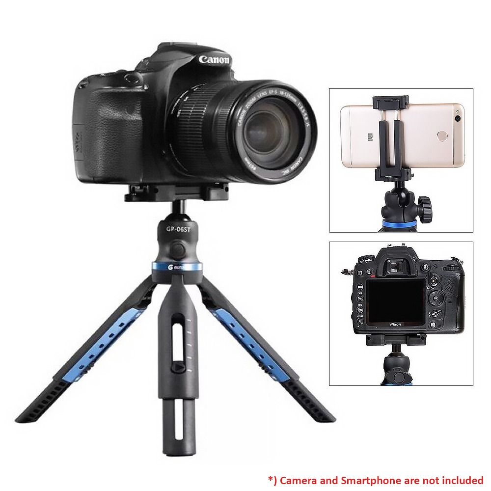 Gizomos GP06ST Mini table top tripod, Photography, Photography Accessories, Tripods & Monopods