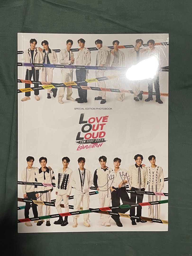 GMMTV Love Out Loud LOL Fan Fest 2023 - Official Photobook, Toys