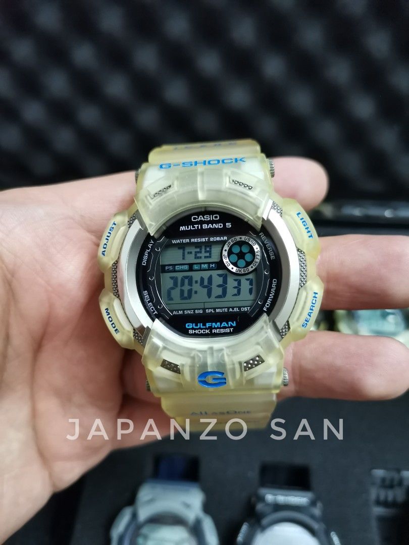 G-Shock Gulfman GW-9101K-7JR ICERC 2008, Men's Fashion, Watches