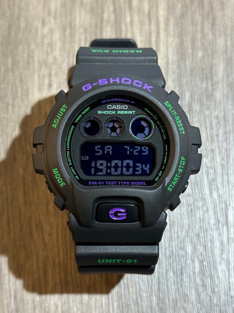 G-Shock x Evangelion Radio Eva DW-6900FS 中古二手g-shock dw-6900fs 