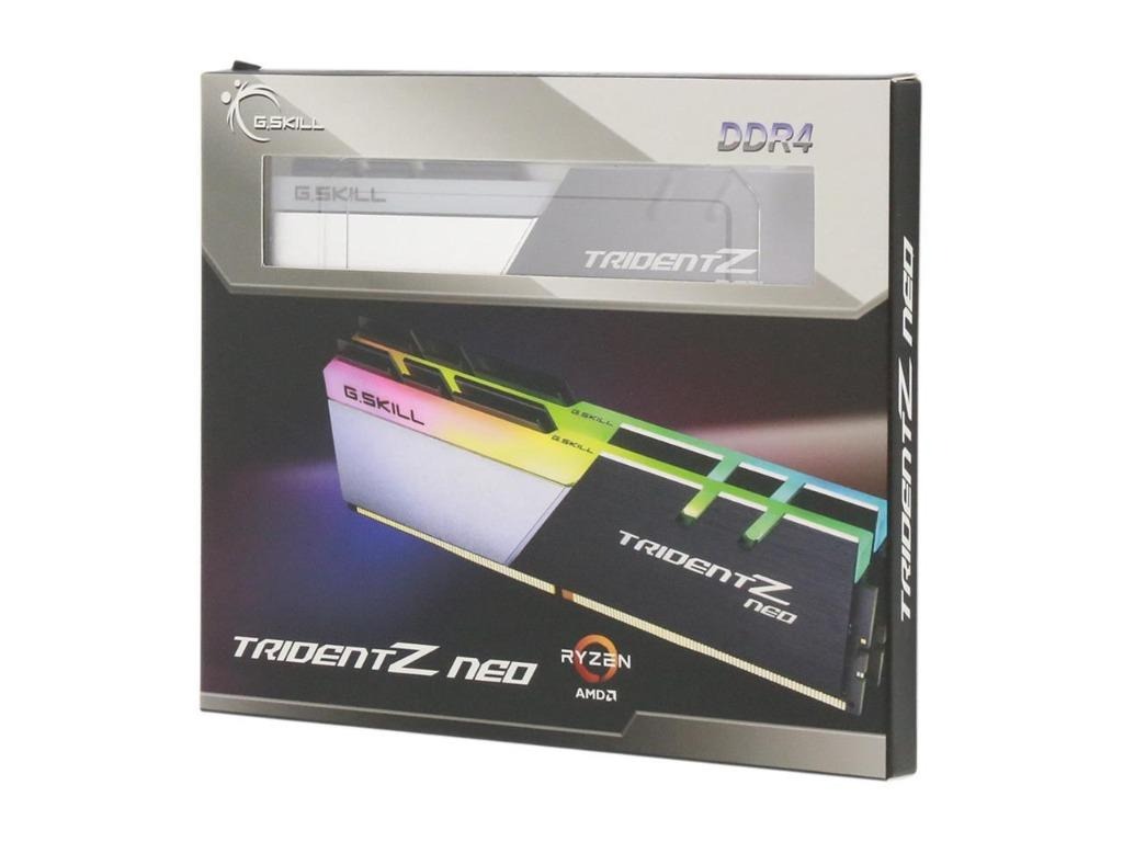 G.SKILL TridentZ Neo Series 64GB (4 x 32GB) DDR4 DRAM 3600MHz C18 ...