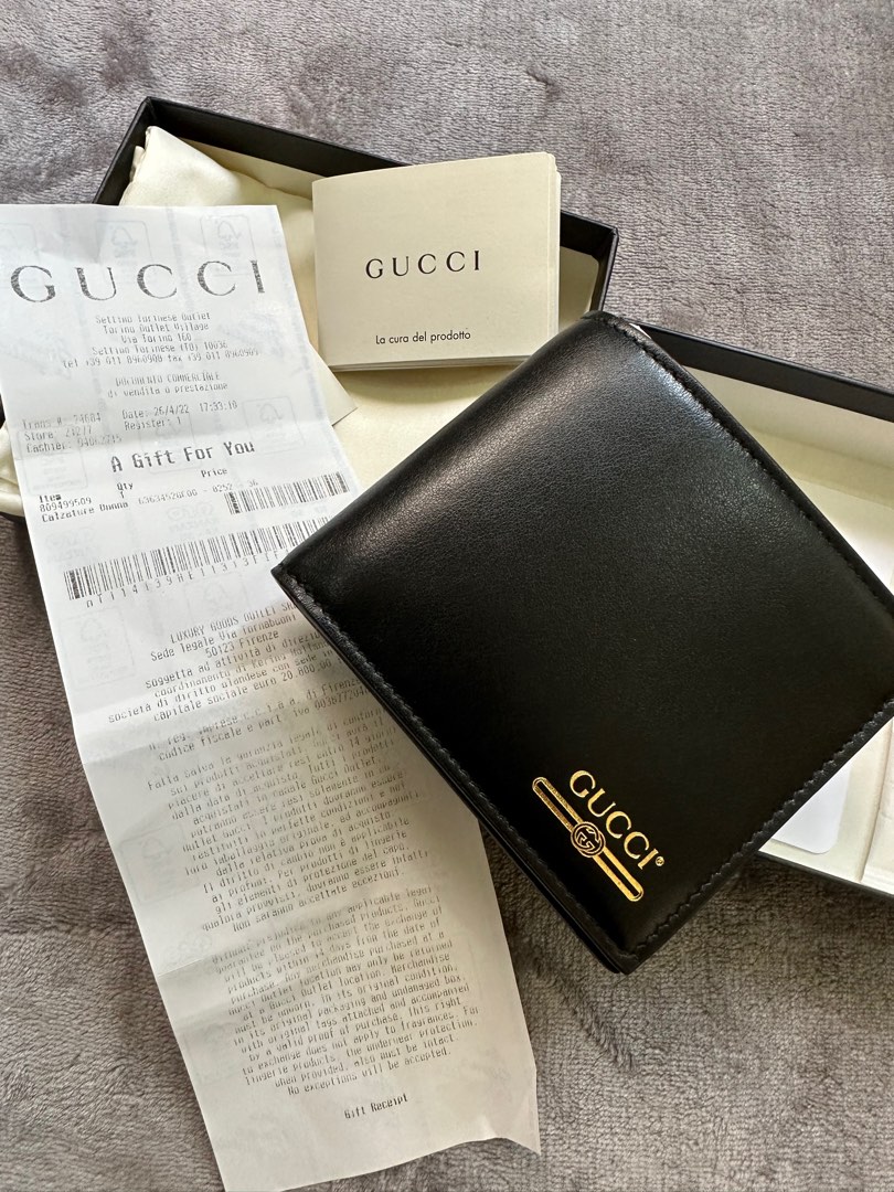 Gucci mens wallet outlet hotsell