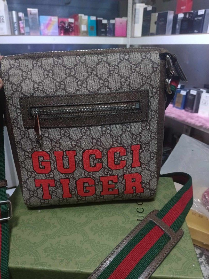 Gucci Tiger Messenger Bag Authentic from Japan