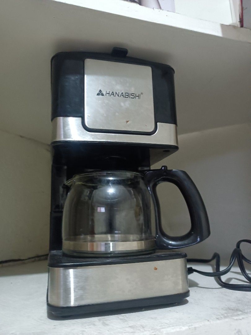 Hanabishi Coffee Maker HCM 15XB with Box on Carousell