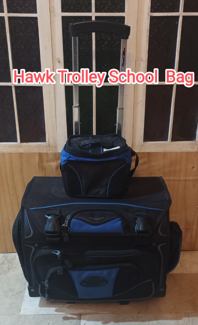Hawk Trolley School Bag on Carousell