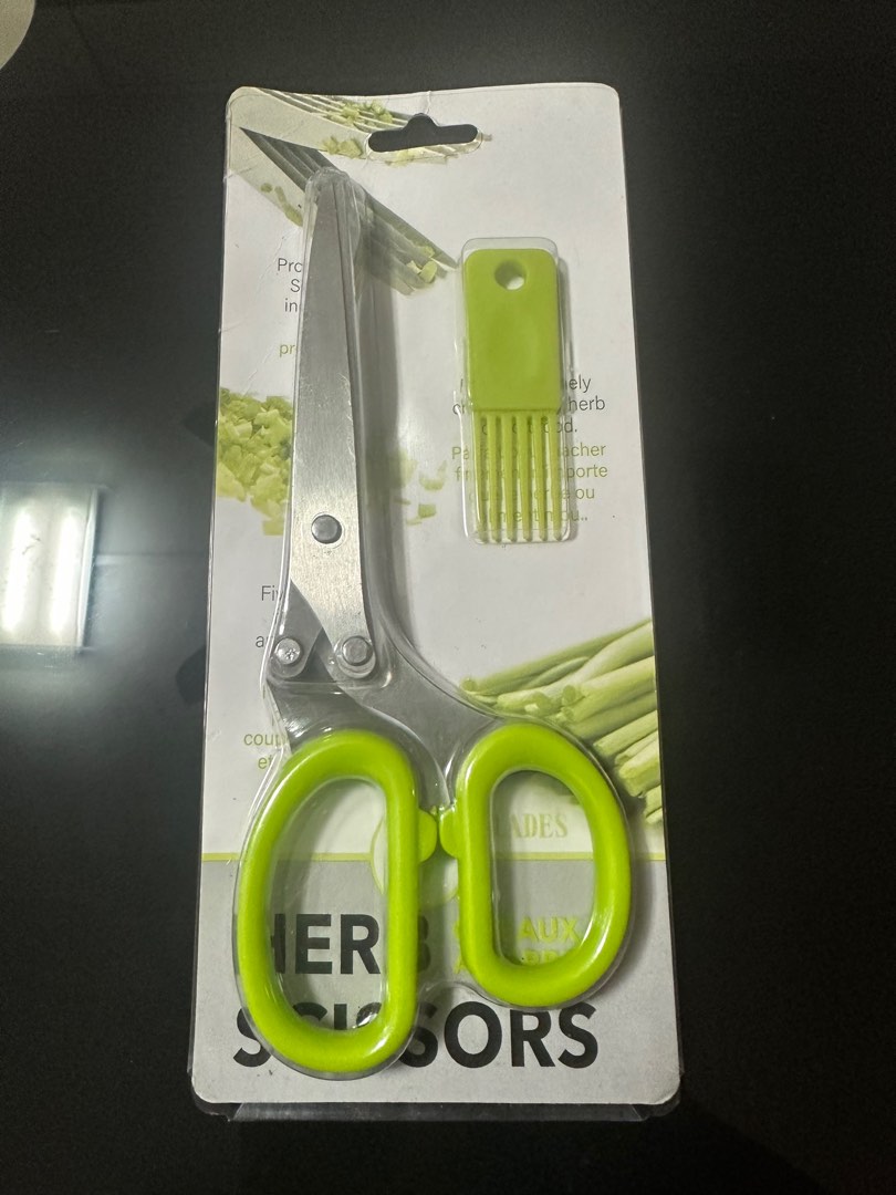 Herb Scissors 5 Blades / Scissors with Multiple Blades, Furniture