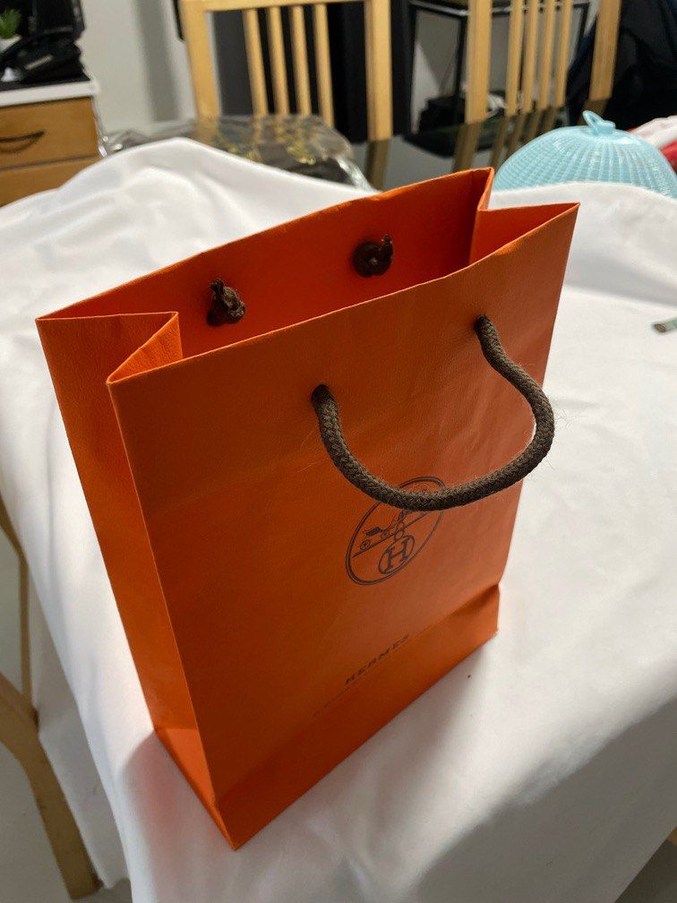 Hermes paper bag, Luxury, Accessories on Carousell