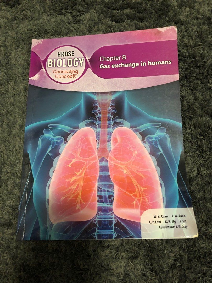 HKDSE Biology Connecting Concepts Chapter 8 (Gas Exchange in Humans