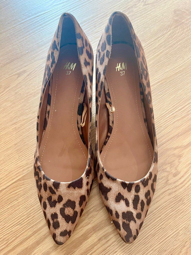 H&m leopard heels online