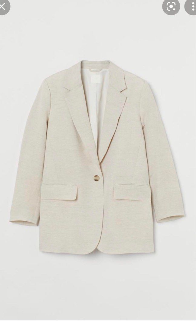 H M Oversized Blazer Women s Fashion Coats Jackets and
