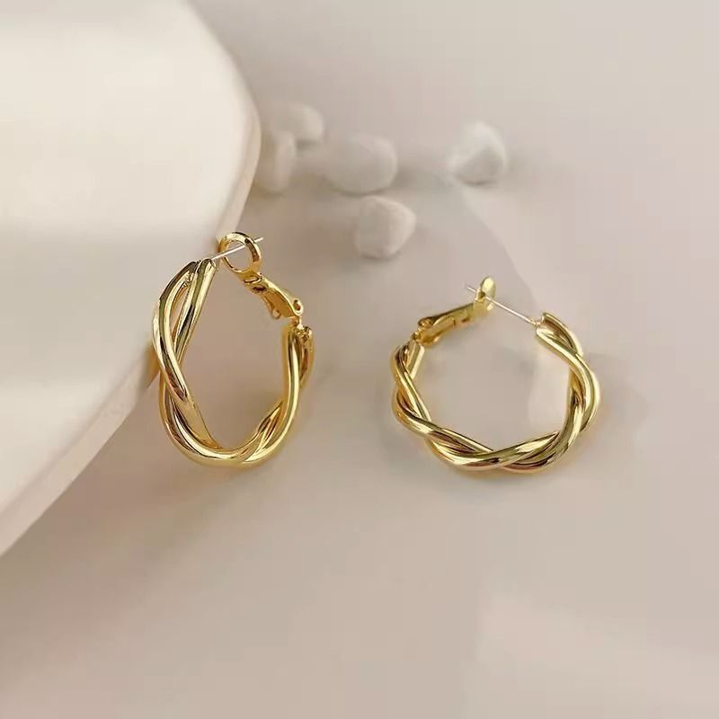 Nice hoop deals earrings