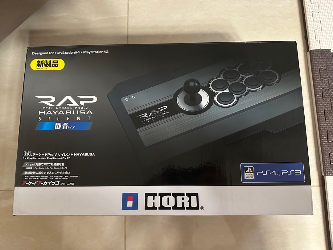 Hori Real Arcade Pro V Hayabusa Silent配三禾桿+三禾制, 電子遊戲