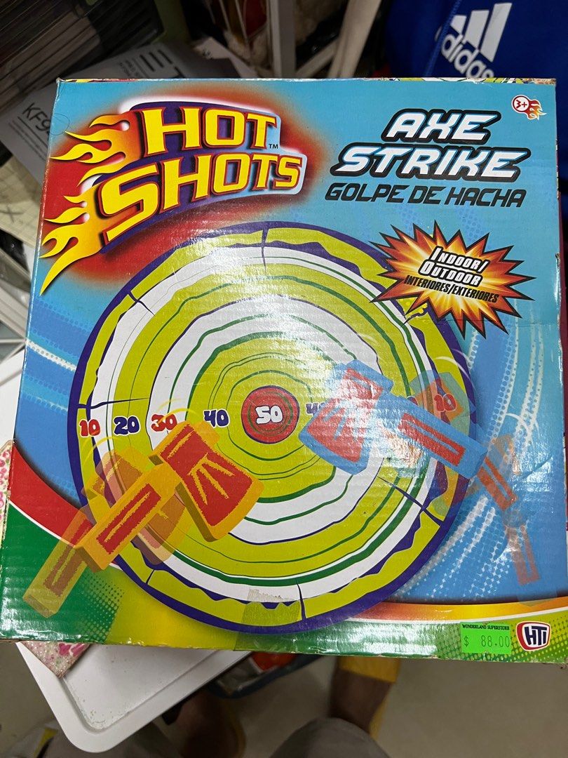 Hot Shots axe strike, 興趣及遊戲, 玩具 & 遊戲類 Carousell