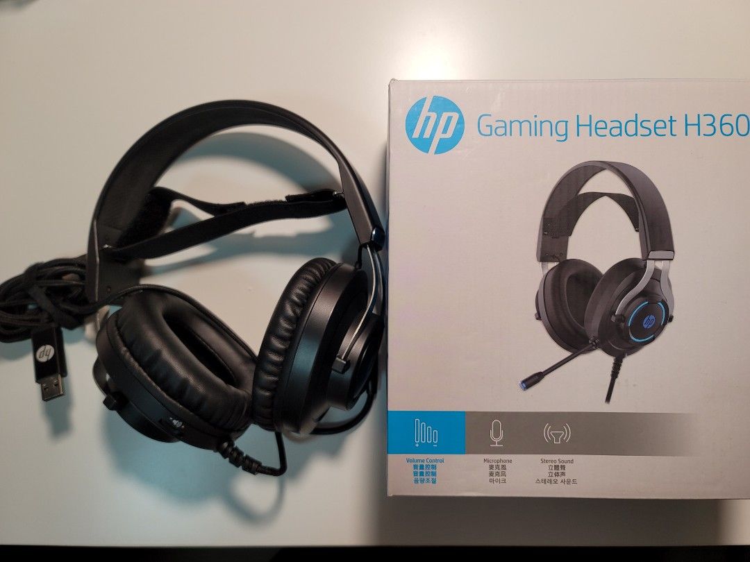 Hp gaming sales headset h360
