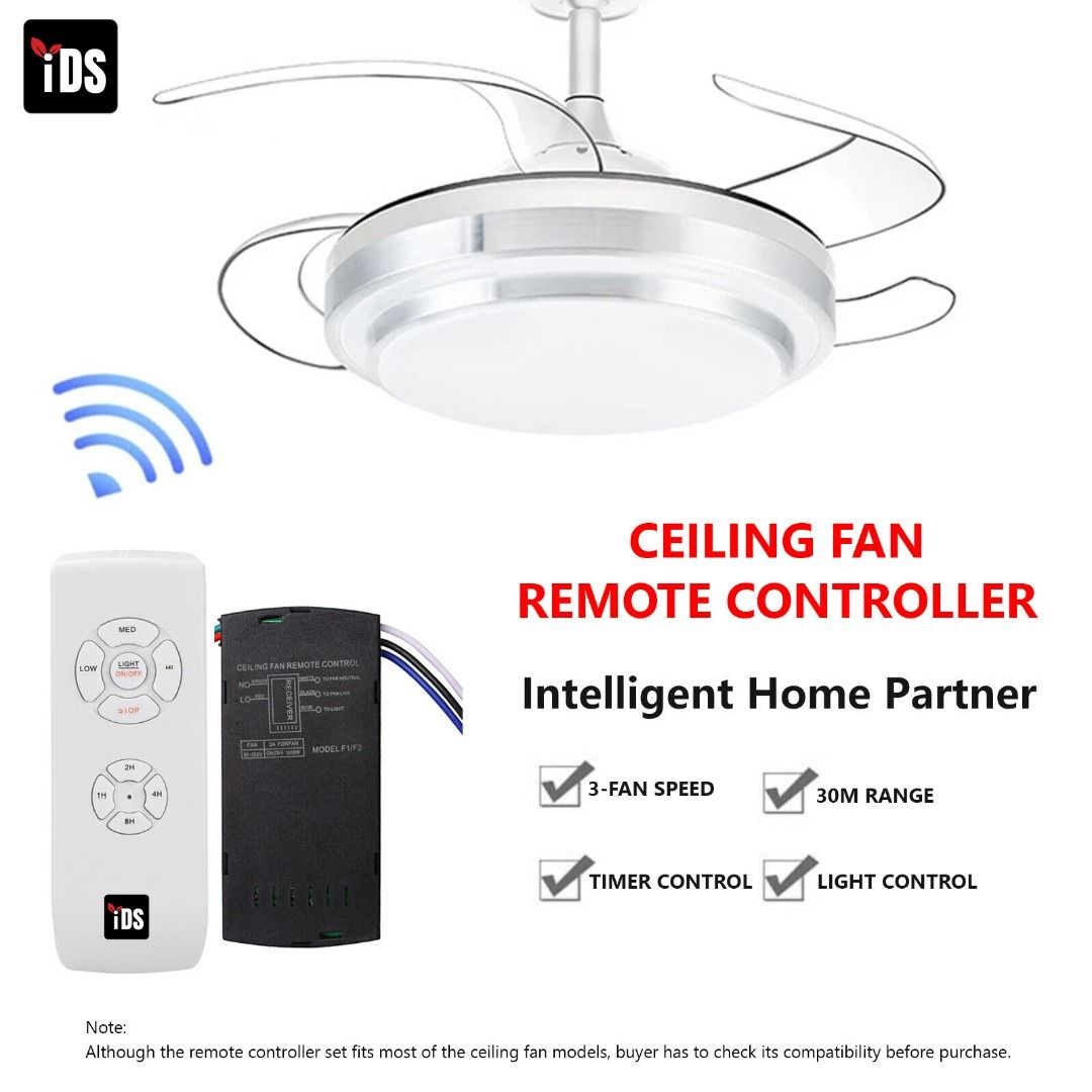 Ids Ceiling Fan Remote Control Kit 3