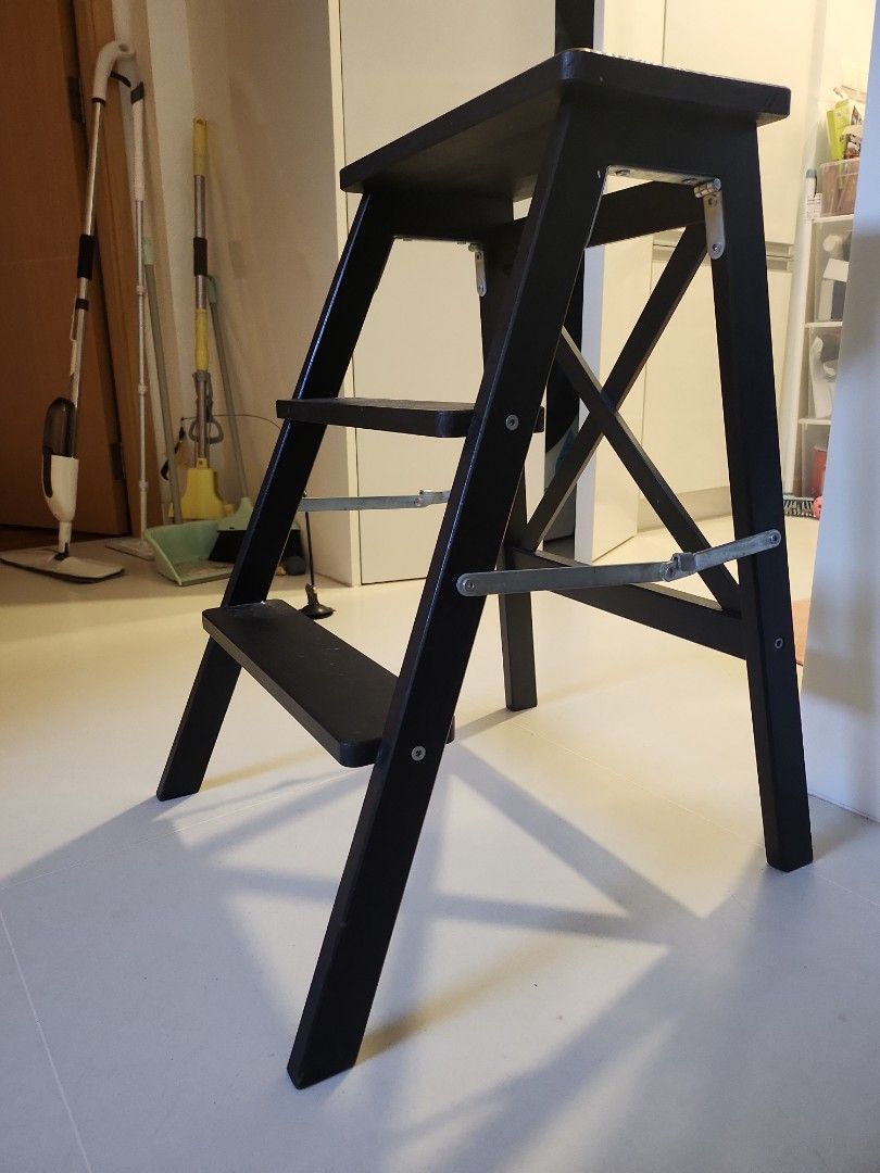 Step Stool Folding Stools Ikea Ikea Black Wooden Step Stool