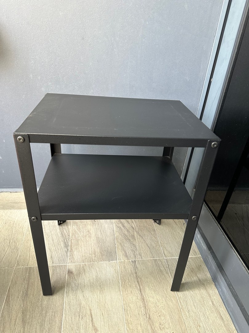 IKEA Side Table Black, Furniture & Home Living, Furniture, Tables