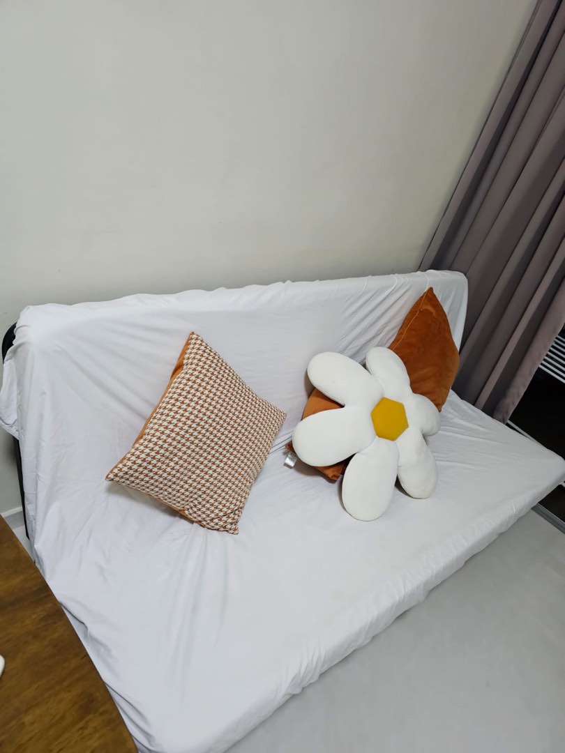 IKEA sofa bed (old model), Furniture & Home Living, Furniture, Sofas on