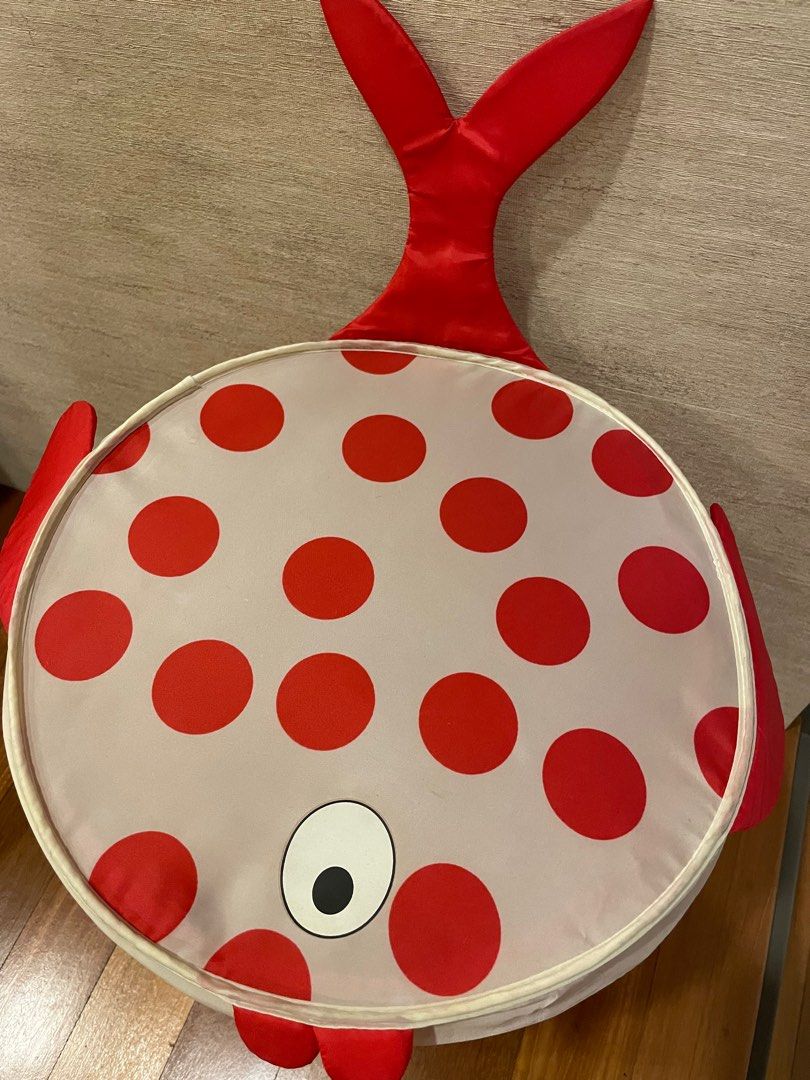 Ikea Toys Storage Basket with Lid, Furniture & Home Living, Home