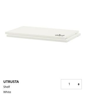 Ikea Utrusta Shelf 30x60cm 2pcs