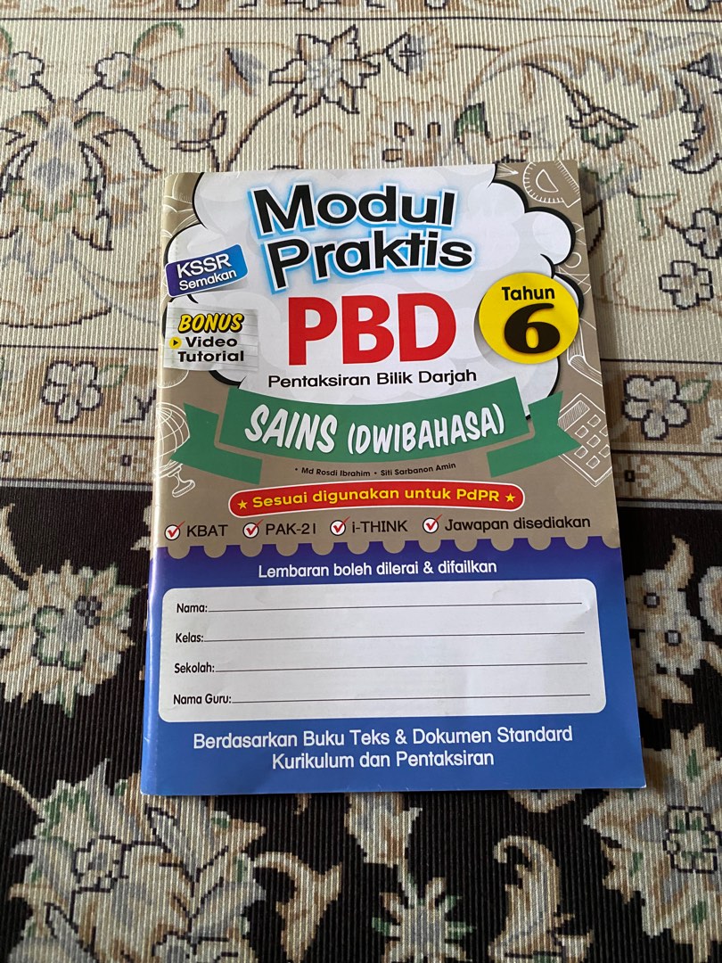 Ilmu Bakti Modul Practice Sains Pbd Kssr Tahun Dwibahasa Hobbies