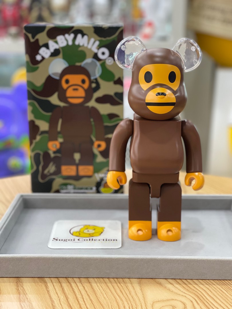 グランディール BE@RBRICK BABY MILO(R) EAR CLEAR 400 ...