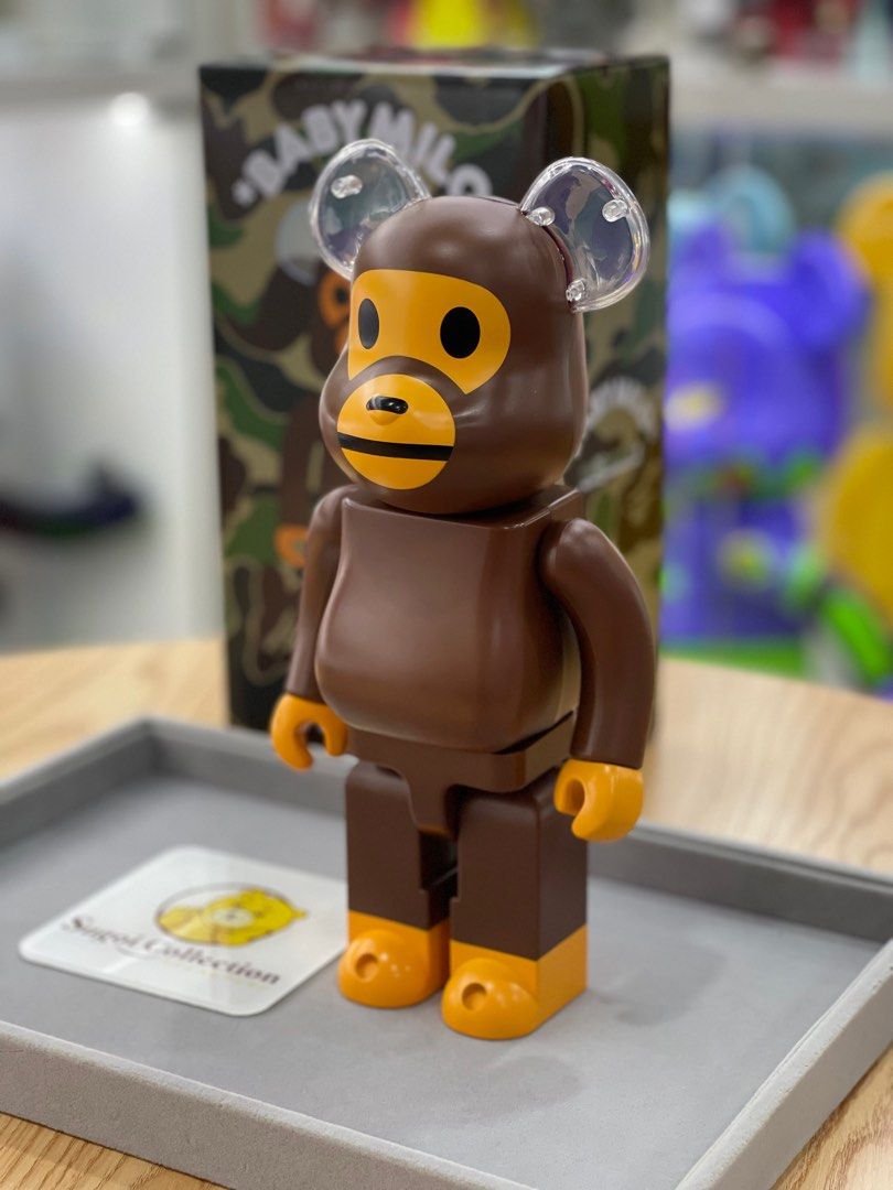 グランディール BE@RBRICK BABY MILO(R) EAR CLEAR 400 ...