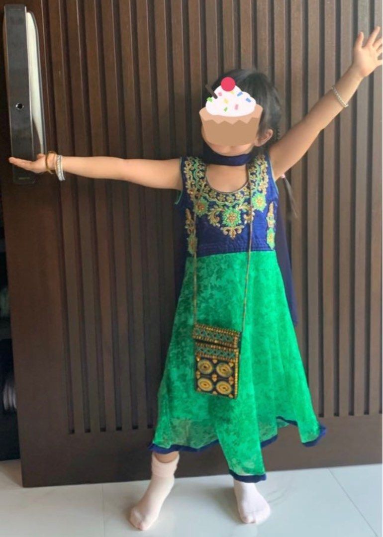 Indian Punjabi girl suit Babies Kids Babies Kids Fashion