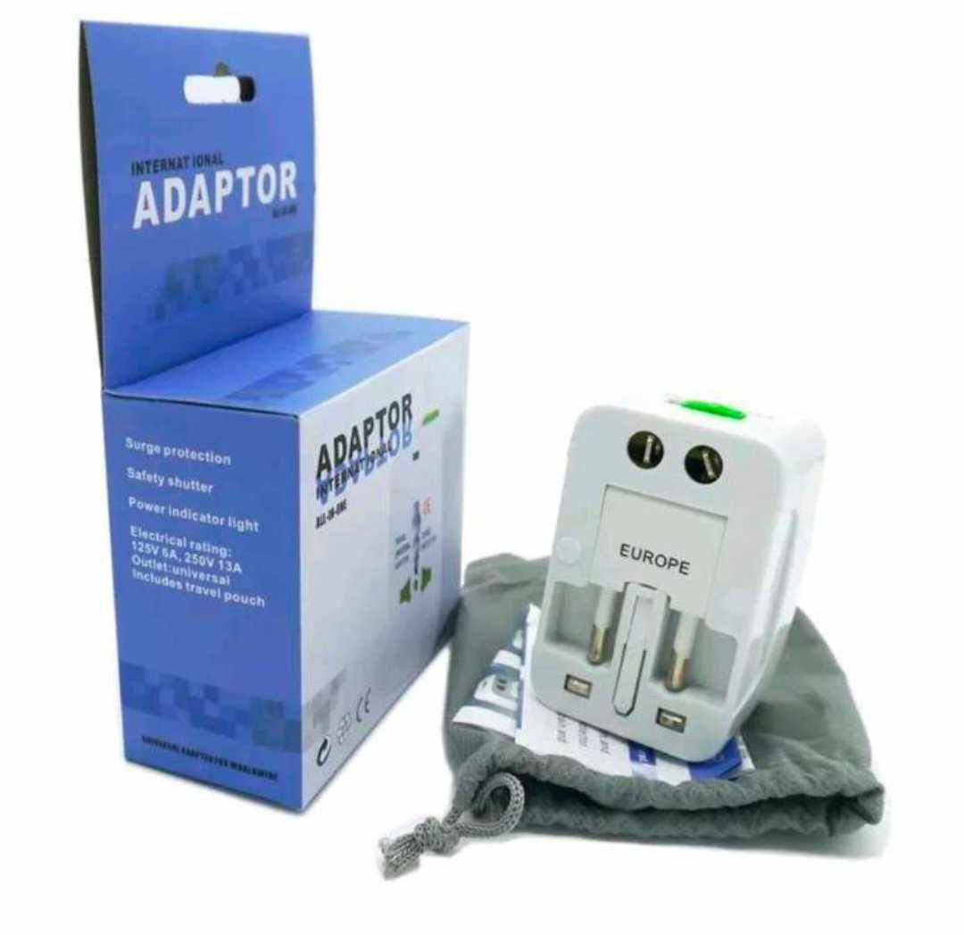 INTERNATIONAL UNIVERSAL TRAVEL ADAPTER (Category: Electrical, Adaptors & Sockets) located in Pasig City. Submitted by benildarustia18 (Listing ID 1245893489, Image 2). Description: WE ACCEPT BULK ORDERS. BRAND NEW AND ONHAND. WITH BOX AND POUCH. FULLY TESTED..